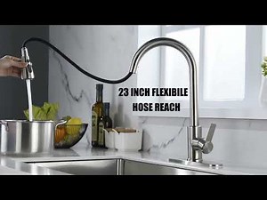キッチン水栓 蛇口 引出し式 冷熱混合栓 ftp1041 | 整流＆シャワー吐水式 キッチンの魔法使い現る #キッチン水栓交換 #蛇口交換