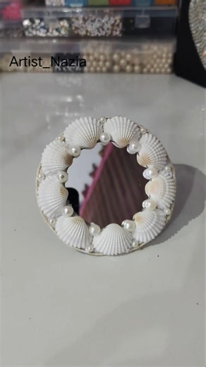DIY shell mirror #viralvideo #shorts #diy