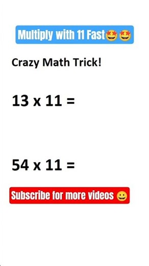 Multiply Trick To Make Math Easy #mathas #multiplication