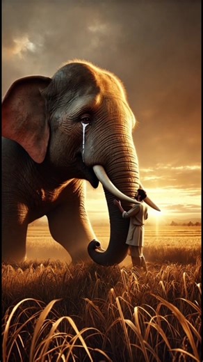"The Elephant Who Cried for Likes" 🥺🐘 #shorts #ai #youtubeshorts