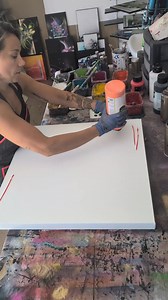 49K views · 1.2K reactions | Toujours un plaisir de se défouler sur la toile ✨ Faire péter la couleur, suivre ses envies au fil du pinceau. Rien de prévu, tout se crée… et le résultat est plutôt sympa ! Tu valides ? #madeinfrance #contemporaryart #homedeco #artisanat #abstrait #peinture #peintureacrylique #tableau #decoration #decorationinterieur | Etincelles de couleurs | Facebook