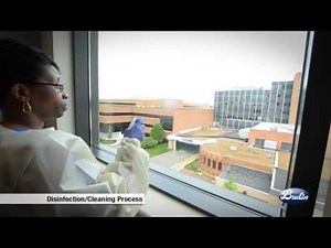 Brulin's Occupied Isolation Patient Room Cleaning