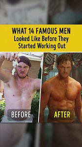 What 14 Famous Men Looked Like Before They Started Working Out | You're Gorgeous