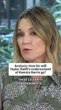 Analysis: How far will Taylor Swift's endorsement of Kamala Harris go?