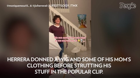 Son, 21, Goes Viral on TikTok for Dressing up Like His Mom to See if He Could Pass as Her