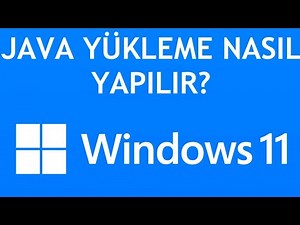 Windows 11 Java Yükleme Nasıl Yapılır?