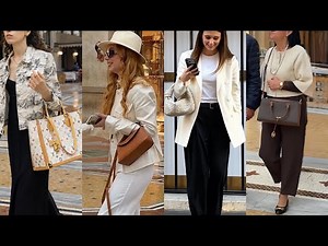 SPRING STREET STYLE IN MILAN 2026 🇮🇹 ITALY LUXURY FASHION | LUXURY OUTFITS INSPIRATION