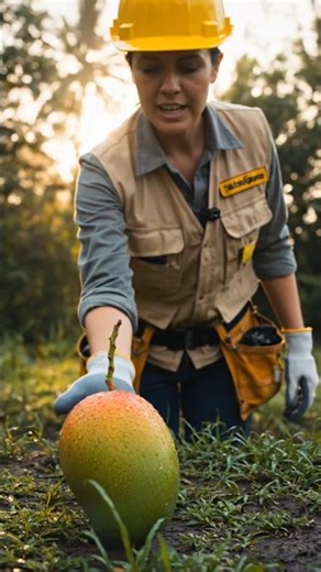 Fruit Build: Turning Fresh Fruits into Strong mango #shortvideo #shortvideo #youtubeshorts #usa
