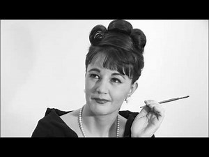 Technique (ENG): Updo Audrey Hepburn hairstyle 1960