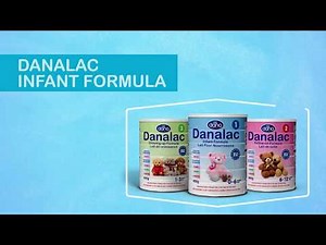 DANALAC Infant Formula in three Stages - Formulas for Babies when breastfeeding is not possible