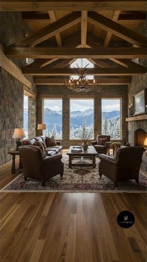 Trasformazione Cottage Luxury in montagna #interiordesign #homedecor