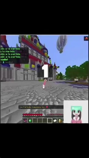 Sata Andagi Juega Minecraft y Gana en Azumanga Daioh