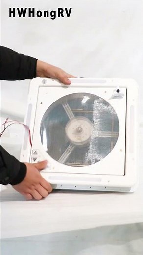 Upgrade your trailer’s ventilation system with this roof-mounted vent fan from HWHongRV