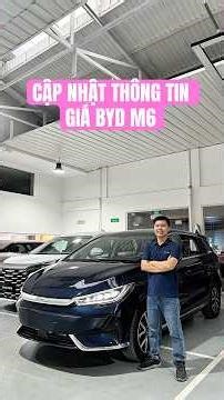 Giá BYD M6 Xanh. Sẵn Xe, Giao Ngay #anhtintv #tinbyd #bydharmony #bydquan7 #bydm6 #giabydm6