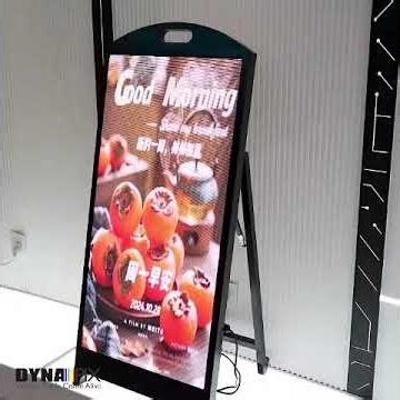 Outdoor LED Digital Signage A-Frame Billboards