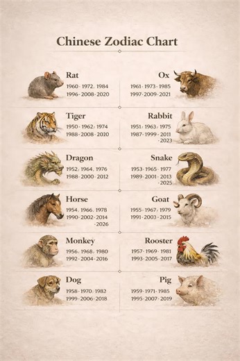 Discover Your Chinese Zodiac Animal Today!