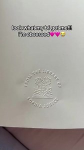 3.4K views · 160 reactions | "Create Your Own Personalized Book Embosser | Embosser | Facebook