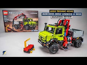 LEGO Technic 42242 Mercedes-Benz Unimog U 5023 detailed building review