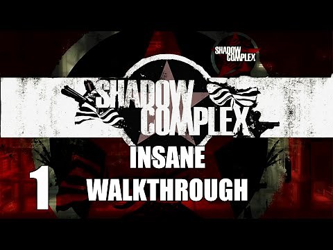 Shadow Complex Insane Walkthrough: Part 1 - Game Start