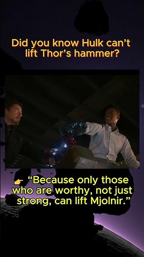 Why Hulk Can not Lift Thors Hammer | Marvel Fact