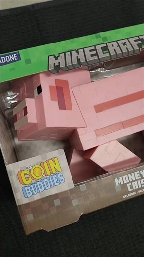 Minecraft Pig - piggy bank [GameStop]