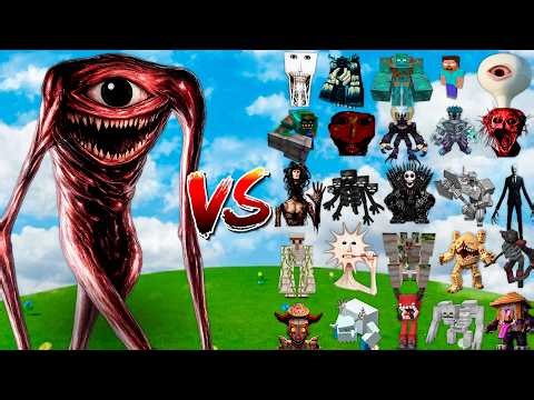 Amber [Doctor Nowhere] vs All Minecraft bosses | Minecraft Mob Battle