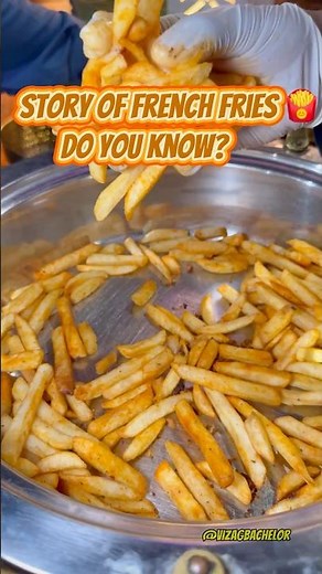 👉 French Fries History 🍟 | The Shocking Origin You Didn’t Know! ⏱️