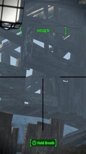 Fallout 4-Headshot Through Hole