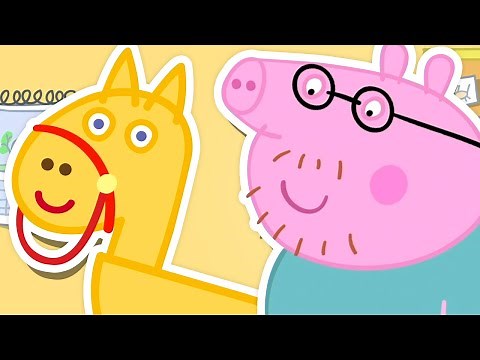 Daddy Pig Rides A Horse! 🐷 🐴 Peppa Pig Official Channel Family Kids Cartoons