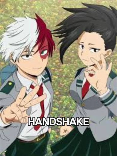 Momo X Shoto #anime #mhacommunity #mhaedit #shototodoroki #mha