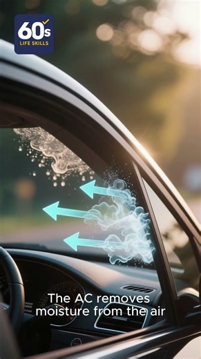 This Fixes Foggy Car Windows Instantly #shorts #viralshorts