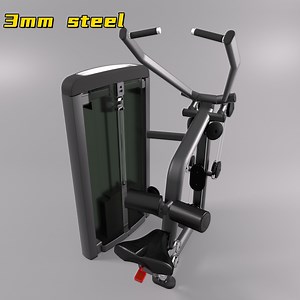 [Hot Item] Commercial-Grade Pulldown Gym Machine with Dual-Range Pin Loaded System for High-Traffic Fitness Chains and Strength Training Hubs