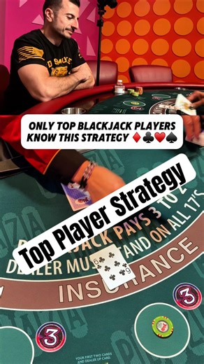 Only Top Blackjack Players Know This Strategy