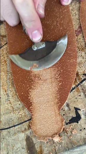 Making Leather sheath - no stitches