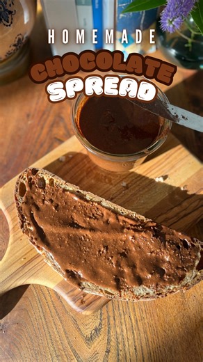 Recipe.TV on Instagram: "🍫✨ Join RECIPE.TV and celebrate NATIONAL CHOCOLATES DAY, the delicious (and healthy!) way! ✨🍫 RECIPE.TV’s Test Kitchen Chef Keda Black’s HOMEMADE CHOCOLATE SPREAD isn’t just yummy—it’s a little boost of goodness you can feel great about! Made with dark chocolate, toasted almonds 🌰, and pumpkin seeds, it’s packed with antioxidants, heart-healthy fats, and minerals like magnesium and iron! Dark chocolate can support heart health, improve mood, and give a gentle energy l
