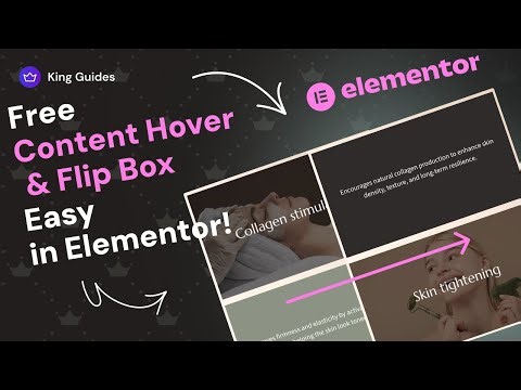How to Create Content Hover & Flip Box in Elementor for Free? - King Addons for Elementor