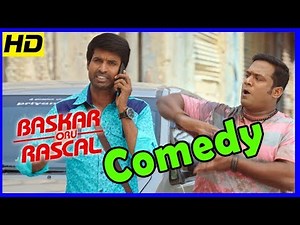 Bhaskar Oru Rascal Tamil Movie | Full Comedy Scenes | Arvind Swamy | Soori | Robo Shankar