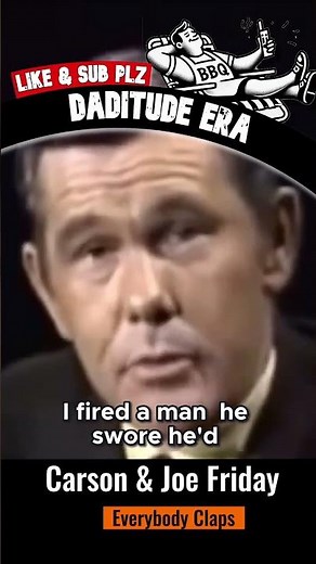 Johnny Carson & Joe Friday Solve a Hilarious Case! (Classic TV Moment)