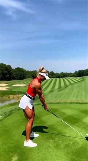 Athletic Golf Swing Compilation #golf #golfshot #golfswing