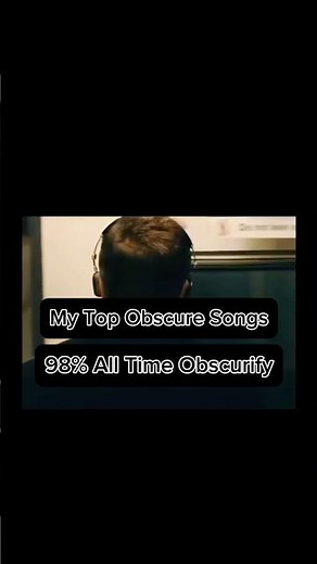 My Top Obscure Songs (98% All Time Obscurify) #music #musicrecommendations