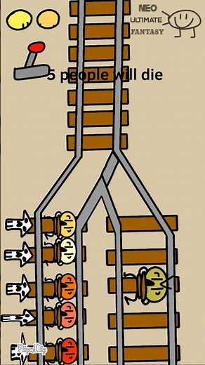 trolley problem (animation meme) ‪@raxdflipnote‬ #raxdflipnote #animation #funny #flipaclip #boble