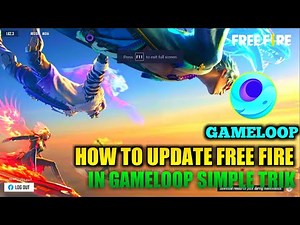How to update free fire in gameloop || free fire update in gameloop @Akashgaming