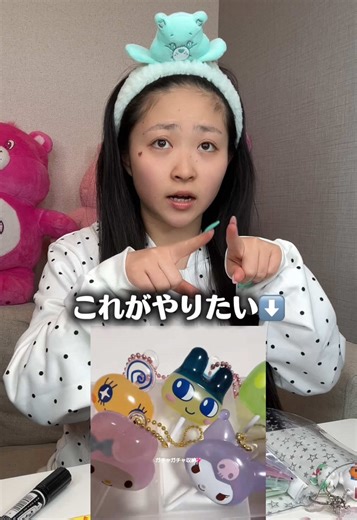 ガチャガチャ収納の夢を叶える夜の努力