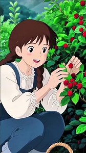 fresh raspberries from nature 🍓🌿 | sweet & calm vibes ✨