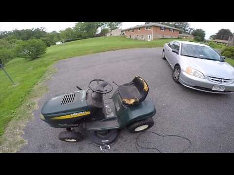 Craftsman LT1000 V-Belt replacement - fix