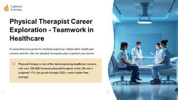 Physical Therapist Career Exploration - Teamwork in Healthcare Lesson Grades ...