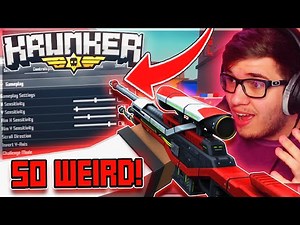 The WEIRDEST Sniper Settings In Krunker.io.. (Season 5)