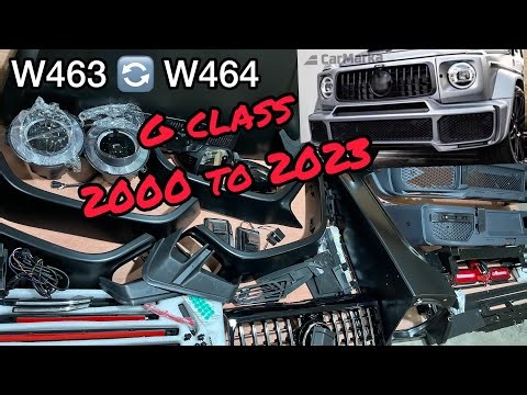 G Class W463 OLD to W464 G63 2023 Look NEW CONVERSION Body Kit