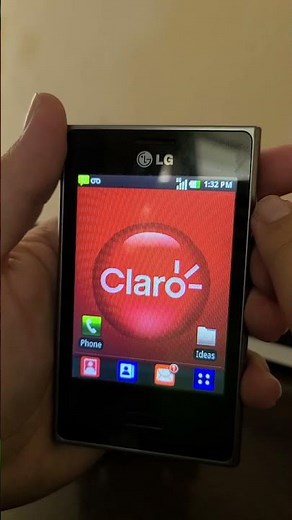 LG Optimus L3 incoming message