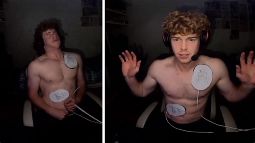 Notorious prank streamer Boggles1 goes viral after seemingly using AED defibrillator on stream